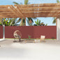 Toldo lateral retrátil 200x1200 cm castanho