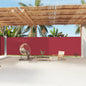 Toldo lateral retrátil 200x1200 cm vermelho