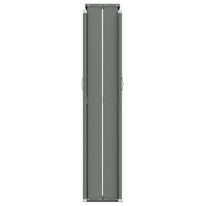 Toldo lateral retrátil 220x1200 cm vermelho