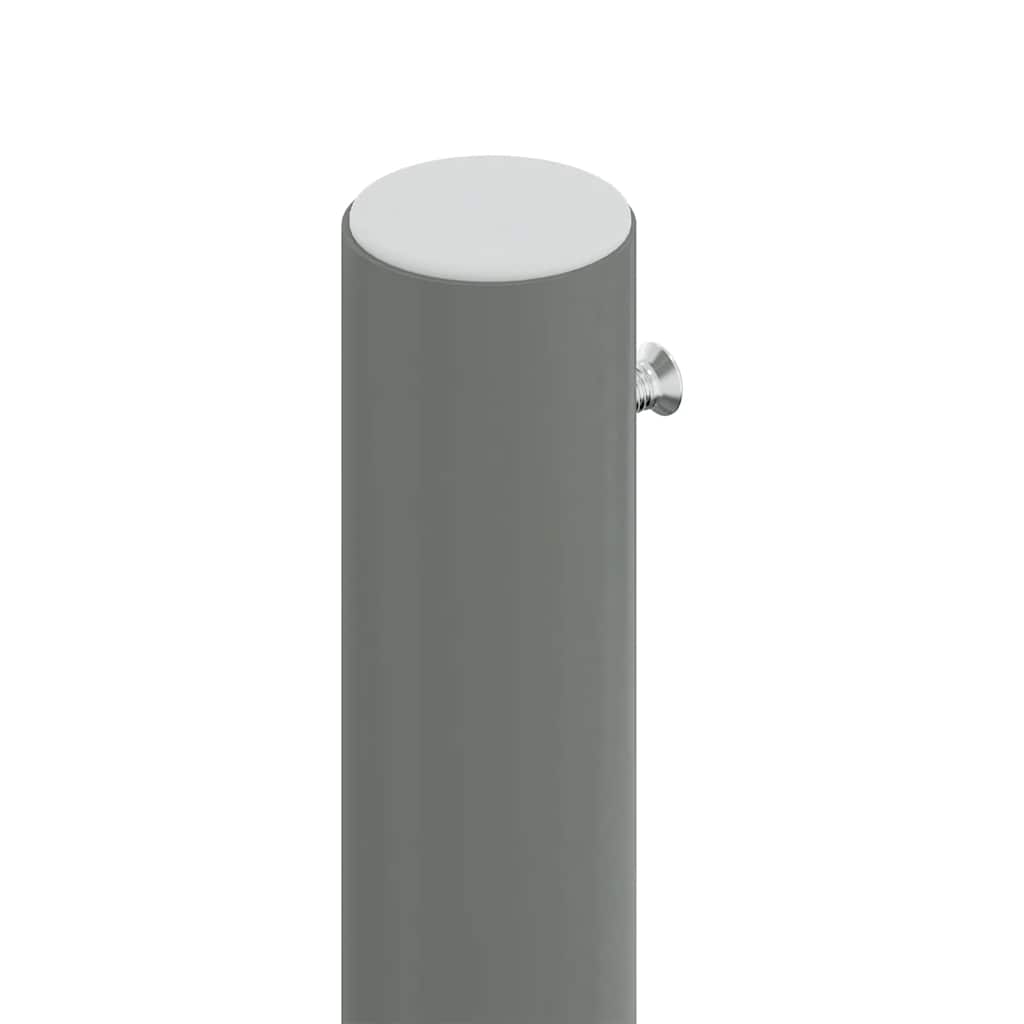 Toldo lateral retrátil 220x1200 cm vermelho
