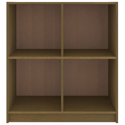 Aparador pinho maciço 70x33x76 cm castanho mel