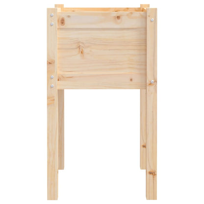 Vasos/floreiras de jardim 2 pcs 40x40x70 cm cm pinho maciço
