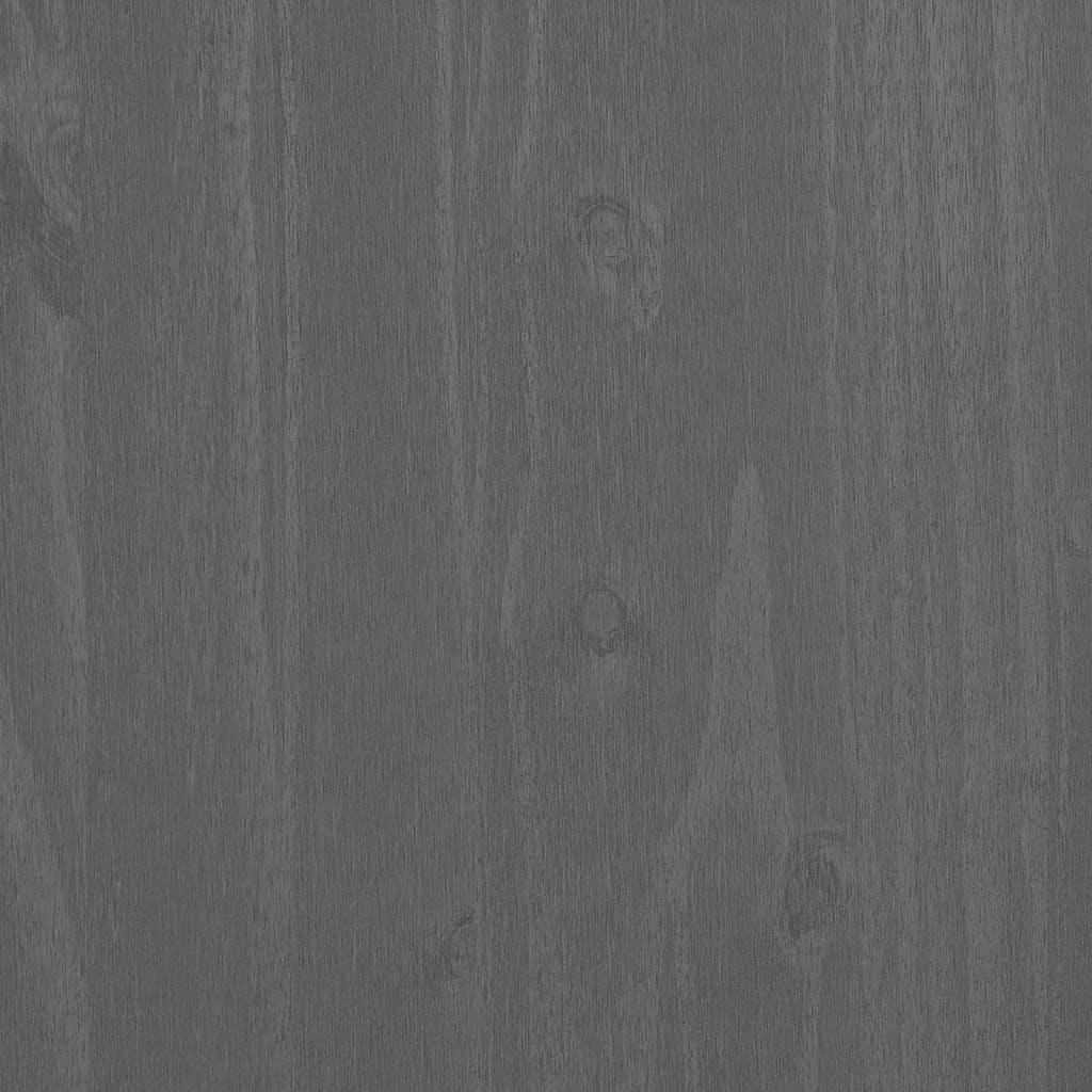 Topo p/ armário alto HAMAR 85x35x100cm pinho maciço cinza-claro