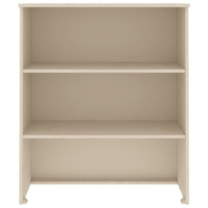 Topo p/ armário alto HAMAR 85x35x100 pinho maciço castanho-mel