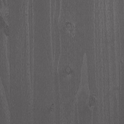 Topo p/ armário alto HAMAR 85x35x100cm pinho maciço cinza-claro