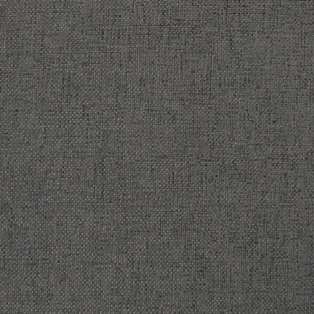 Cadeira de descanso tecido cinzento-escuro