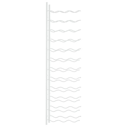 Garrafeira de parede para 36 garrafas ferro branco