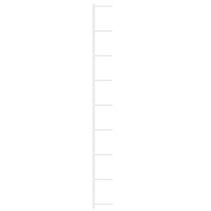 Garrafeira de parede para 9 garrafas ferro branco