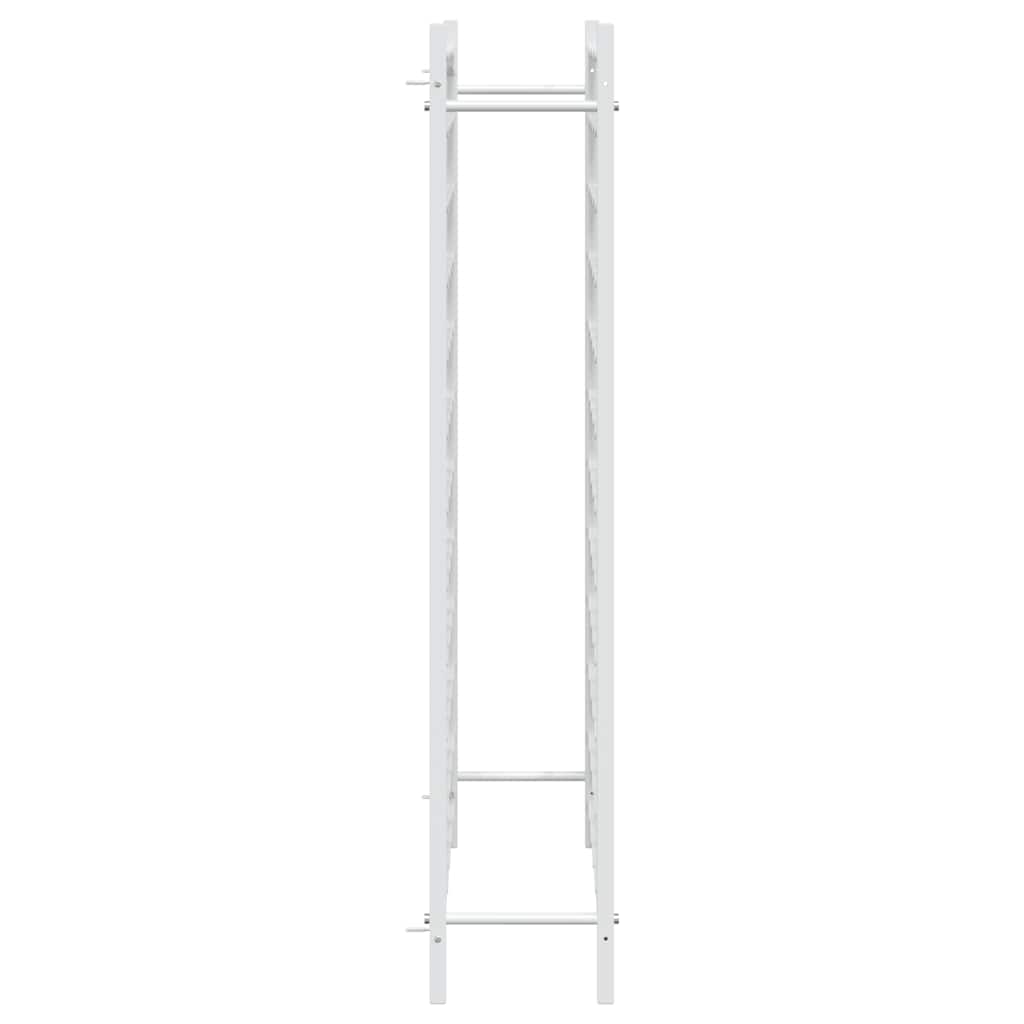 Garrafeira para 72 garrafas metal branco