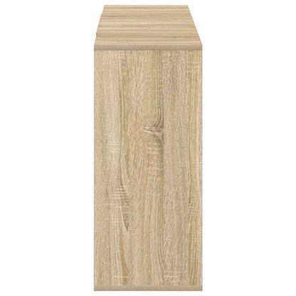 Aparador 120x30x75 cm derivados de madeira carvalho sonoma