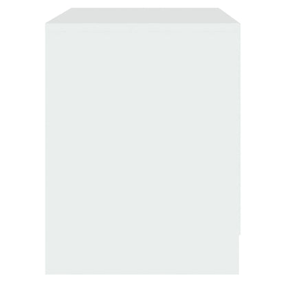 Mesa de cabeceira 45x34,5x44,5 cm aglomerado branco