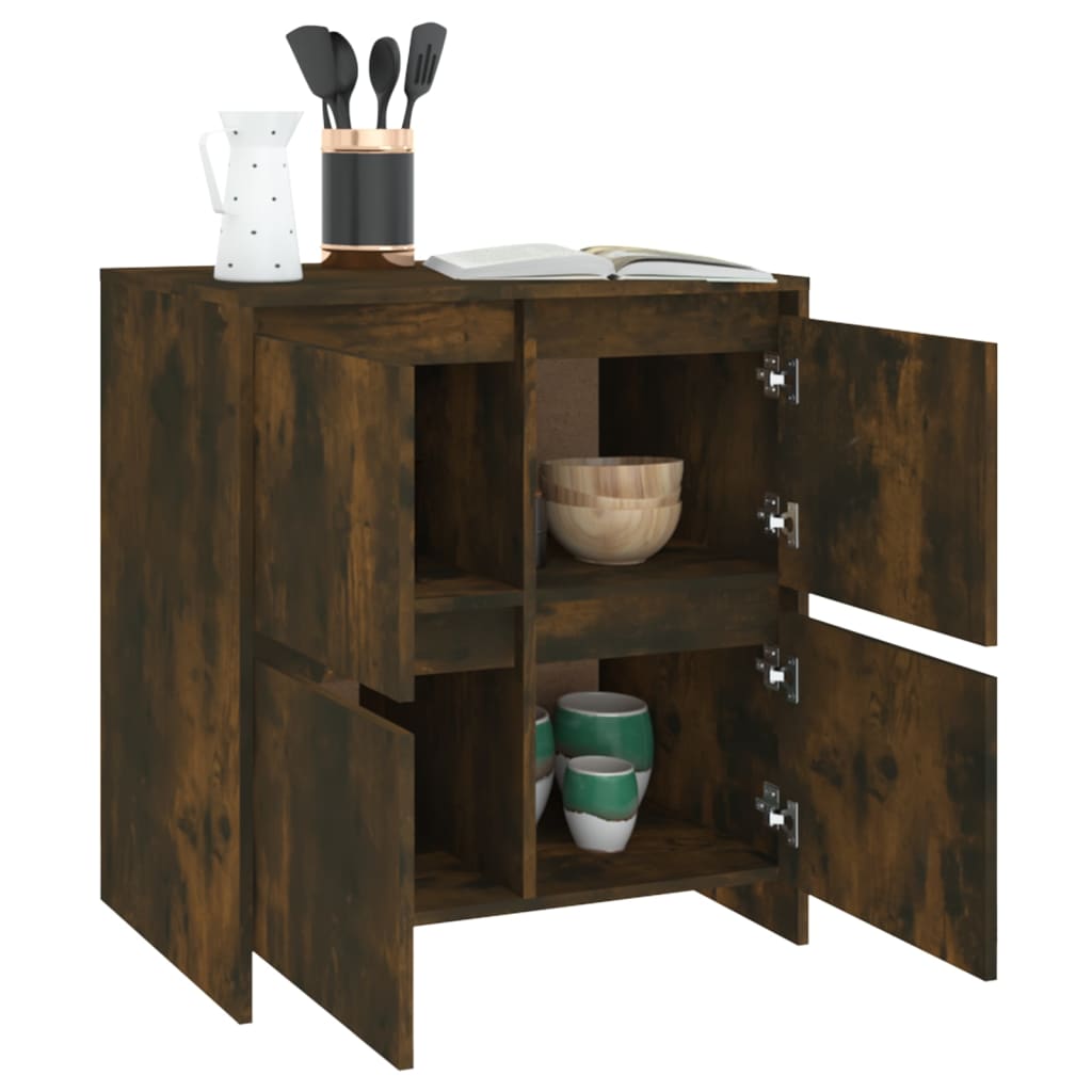 Aparador 70x41x75 cm madeira processada carvalho fumado