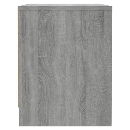 Mesa cabeceira 45x34x44,5cm derivados madeira sonoma cinza