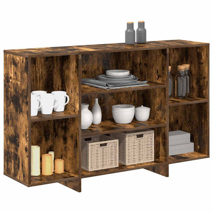 Aparador 120x30x75 cm derivados de madeira carvalho fumado