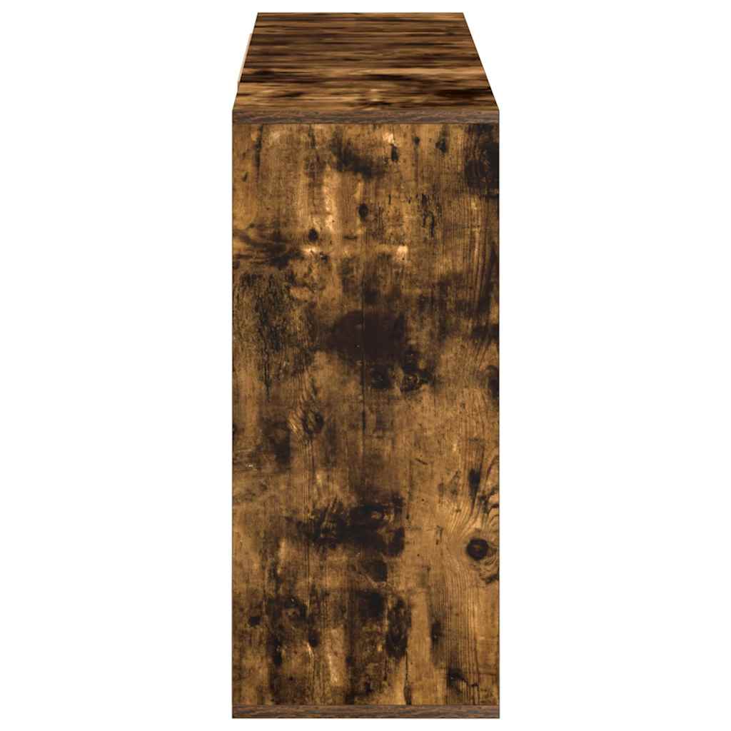Aparador 120x30x75 cm derivados de madeira carvalho fumado