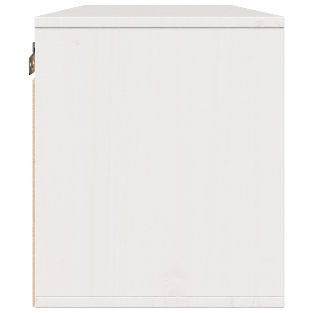Armários de parede 2 pcs 45x30x35 cm pinho maciço branco