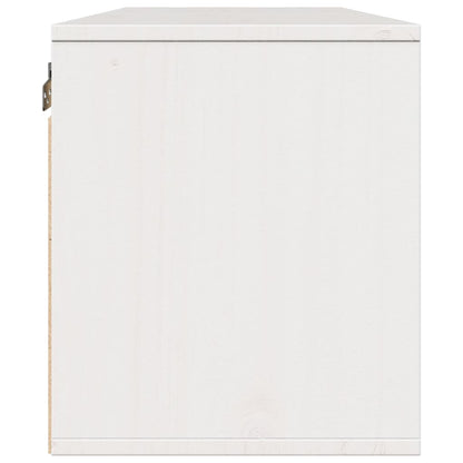 Armários de parede 2 pcs 45x30x35 cm pinho maciço branco