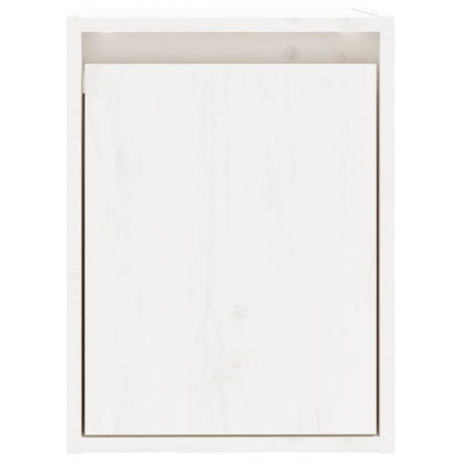 Armários de parede 2 pcs 30x30x40 cm pinho maciço branco