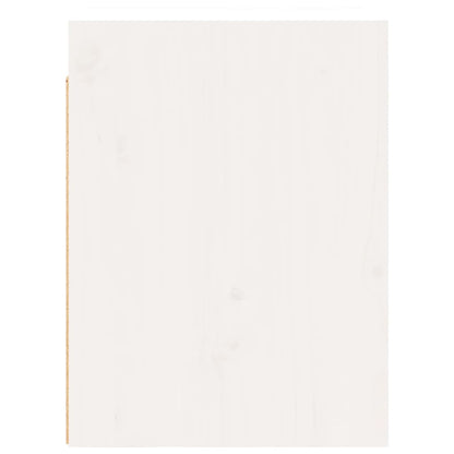 Armários de parede 2 pcs 30x30x40 cm pinho maciço branco