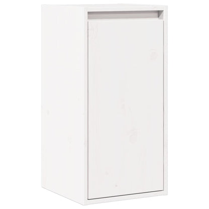 Mesas de cabeceira 2 pcs 30x30x60 cm pinho maciço branco