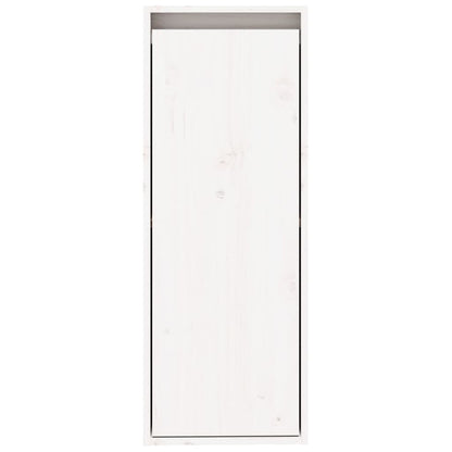 Armário de parede 30x30x80 cm madeira de pinho maciça branco