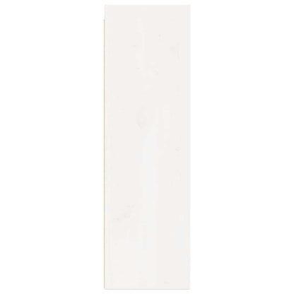 Armário de parede 30x30x100 cm madeira de pinho maciça branco
