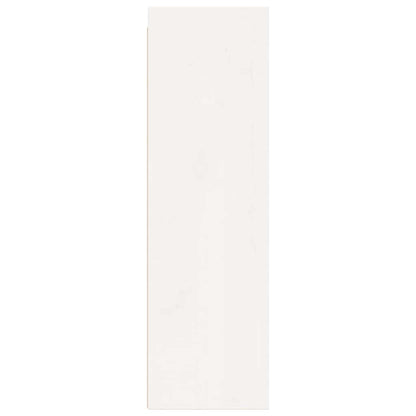 Armários de parede 2 pcs 30x30x100 cm pinho maciço branco