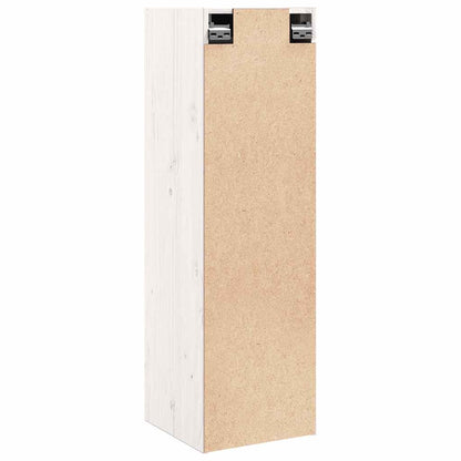 Armários de parede 2 pcs 30x30x100 cm pinho maciço branco