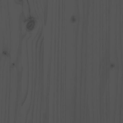 Aparador alto 37x34x110 cm pinho maciço cinzento