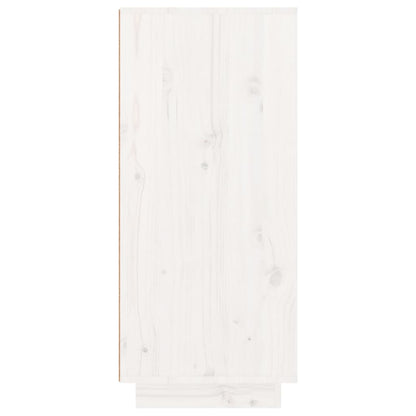 Sapateira 60x35x80 cm madeira de pinho maciça branco