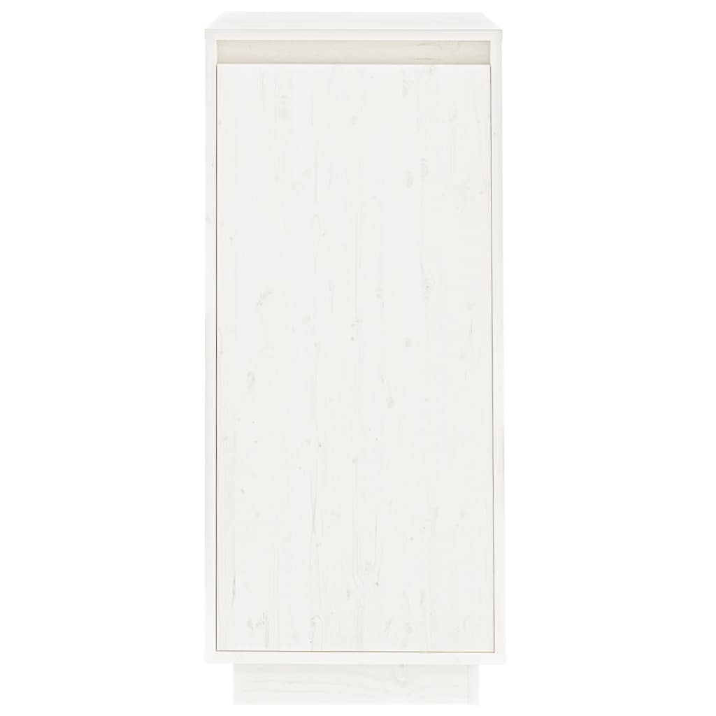 Sapateira 35x35x80 cm madeira de pinho maciça branco