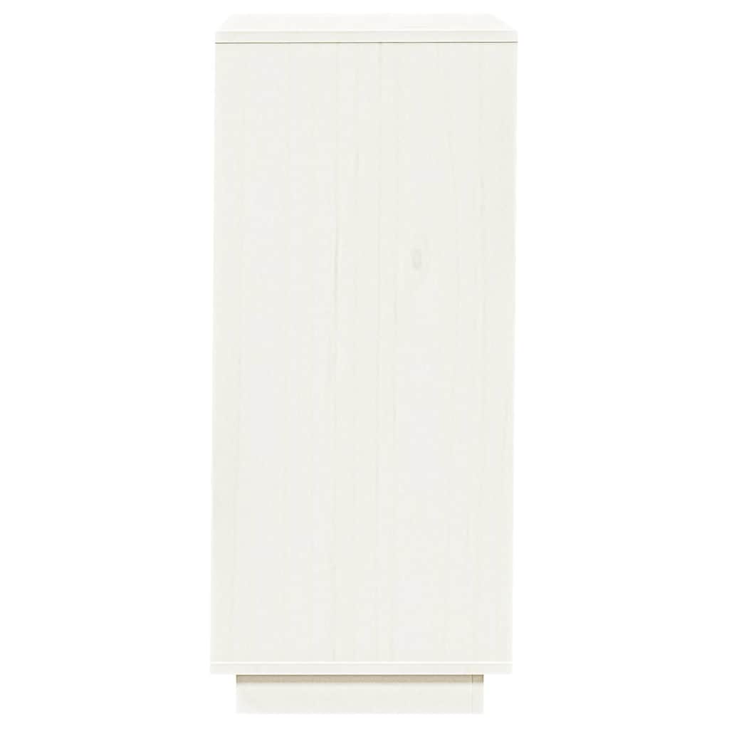 Sapateira 35x35x80 cm madeira de pinho maciça branco