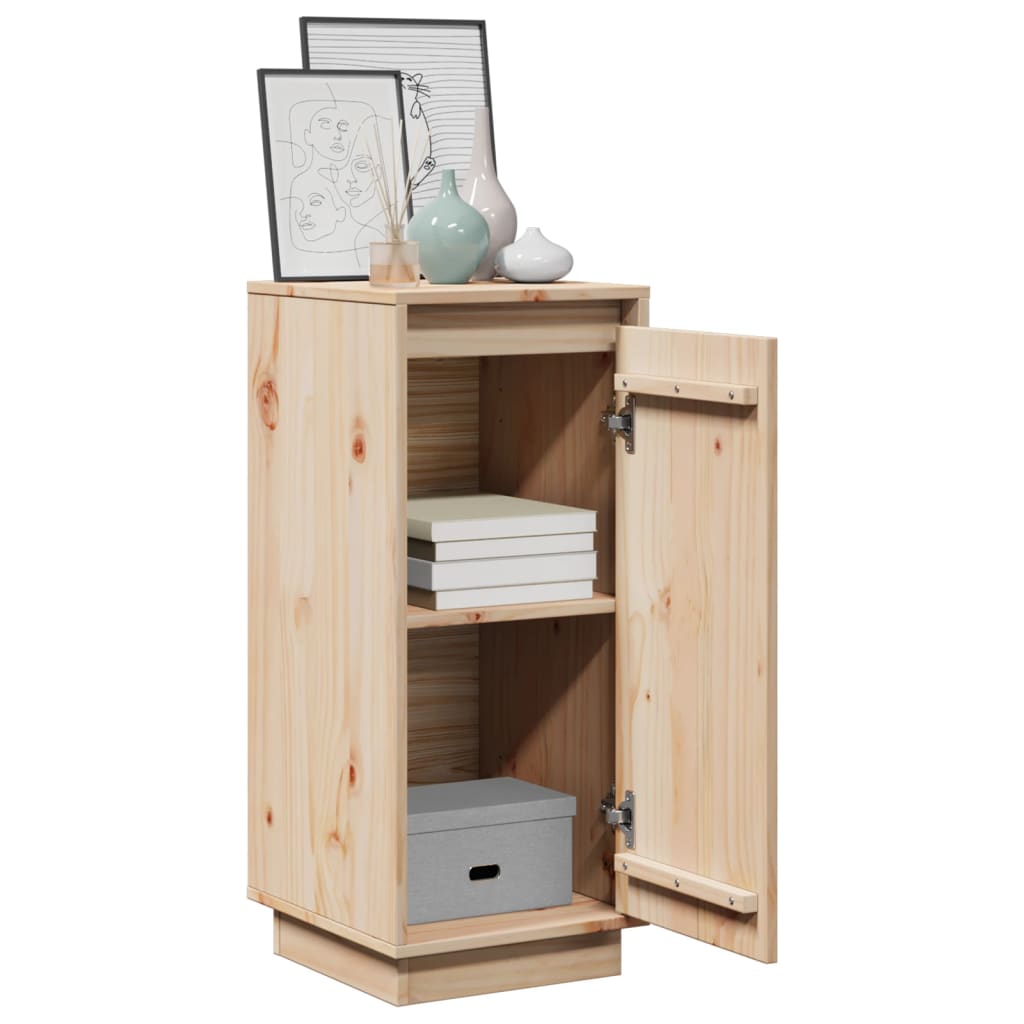 Aparadores 2 pcs 31,5x34x75 cm madeira de pinho maciça