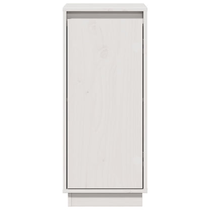 Aparador 31,5x34x75 cm madeira de pinho maciça branco