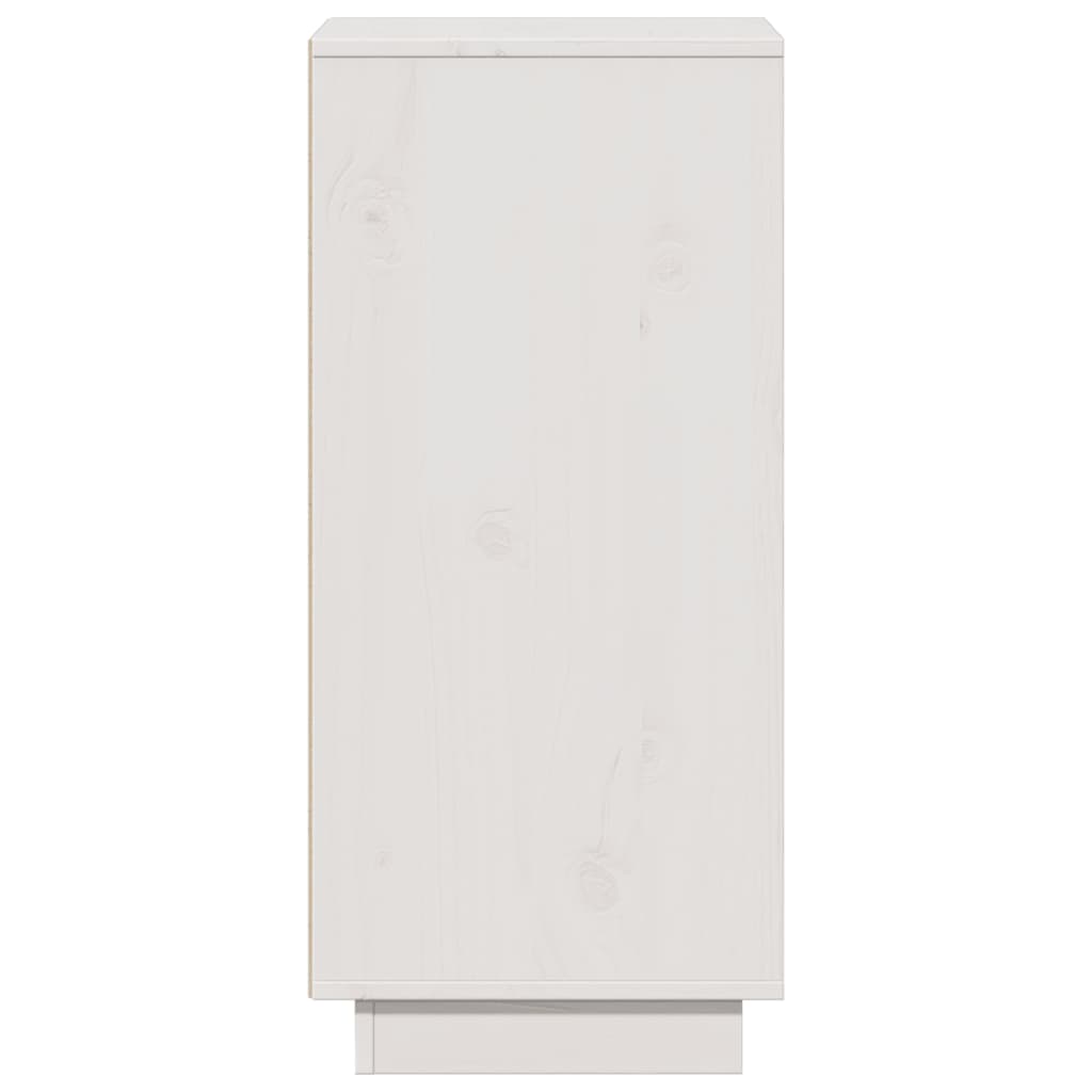 Aparador 31,5x34x75 cm madeira de pinho maciça branco