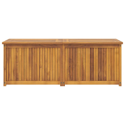Caixa para jardim 150x50x55 cm madeira de teca maciça