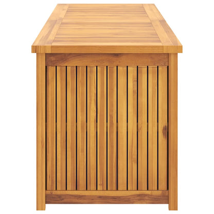 Caixa para jardim 175x50x55 cm madeira de teca maciça