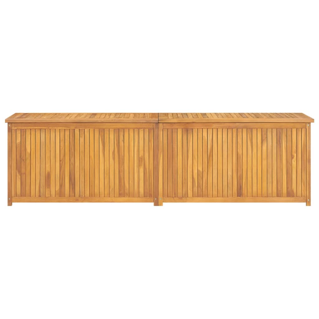 Caixa para jardim 200x50x55 cm madeira de teca maciça