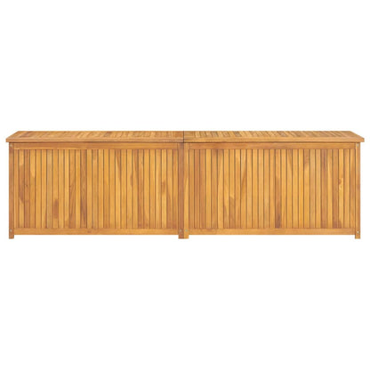 Caixa para jardim 200x50x55 cm madeira de teca maciça