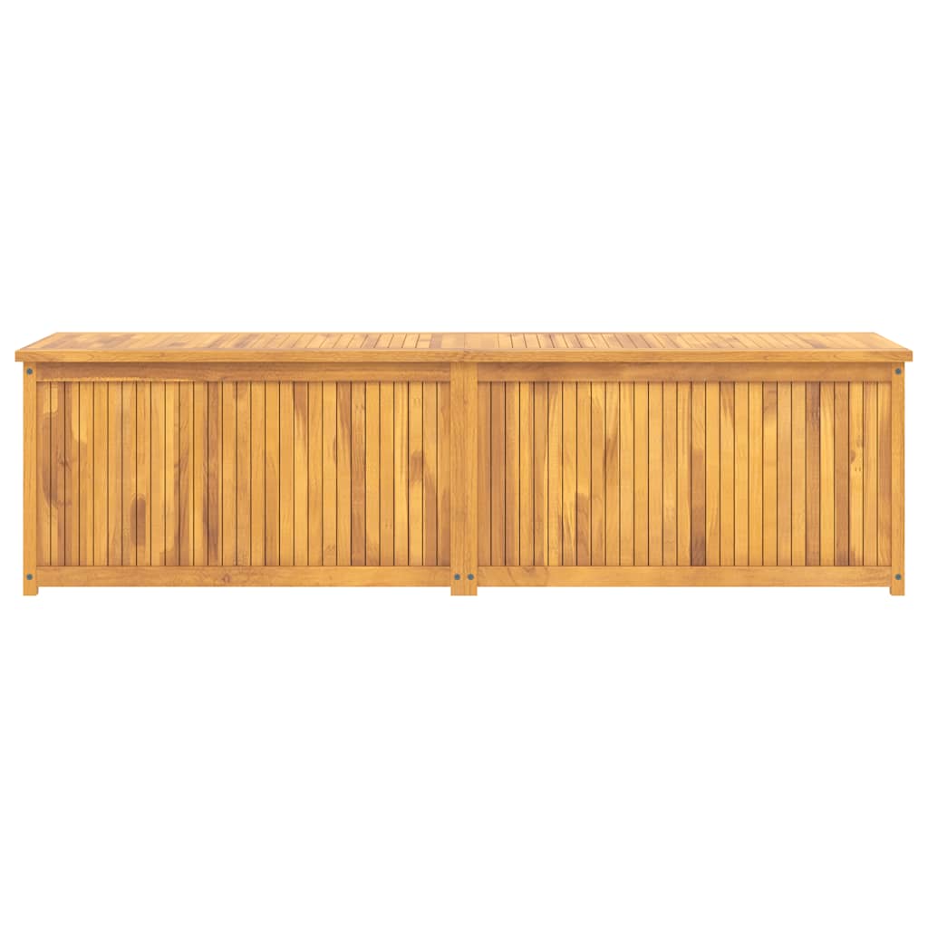 Caixa para jardim 200x50x55 cm madeira de teca maciça
