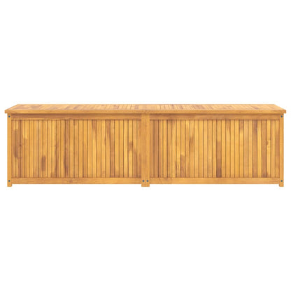 Caixa para jardim 200x50x55 cm madeira de teca maciça