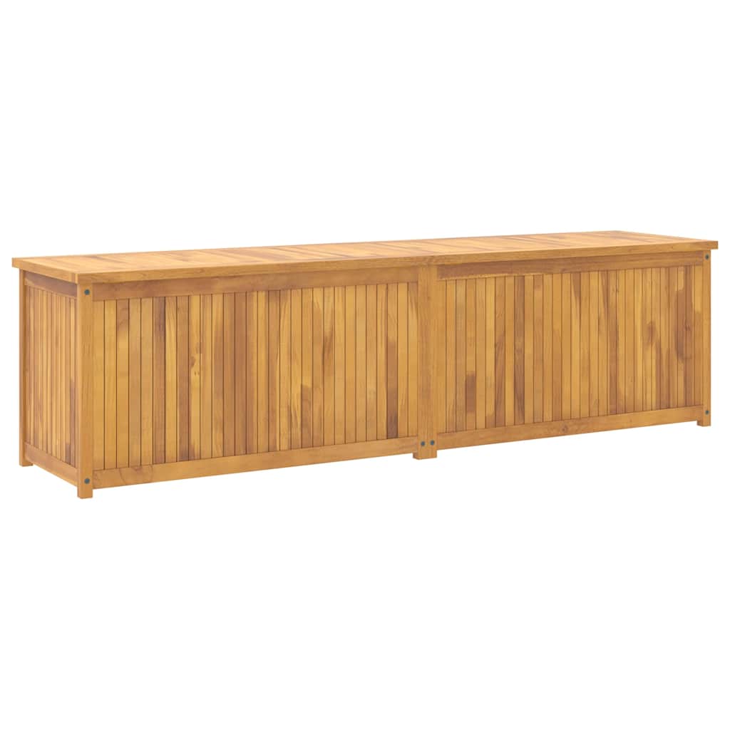Caixa para jardim 200x50x55 cm madeira de teca maciça