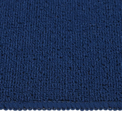 Tapetes antiderrapantes p/ escadas 15 pcs 60x25 cm azul marinho
