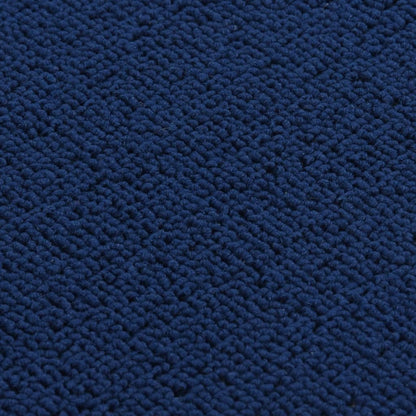 Tapetes antiderrapantes p/ escadas 15 pcs 60x25 cm azul marinho