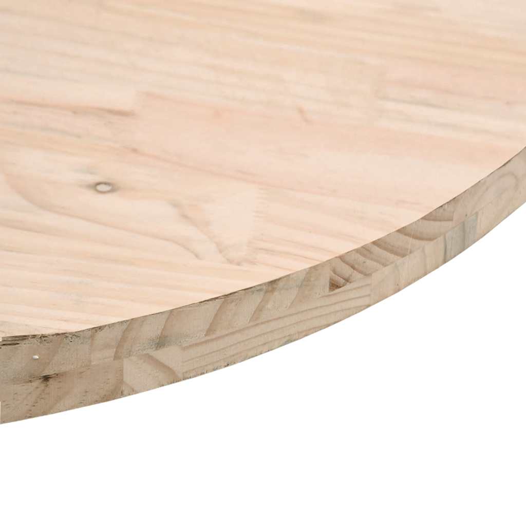 Tampo de mesa pinho maciço Ø30x2,5 cm