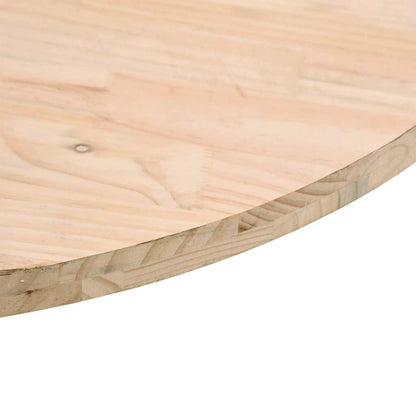 Tampo de mesa pinho maciço Ø60x2,5 cm