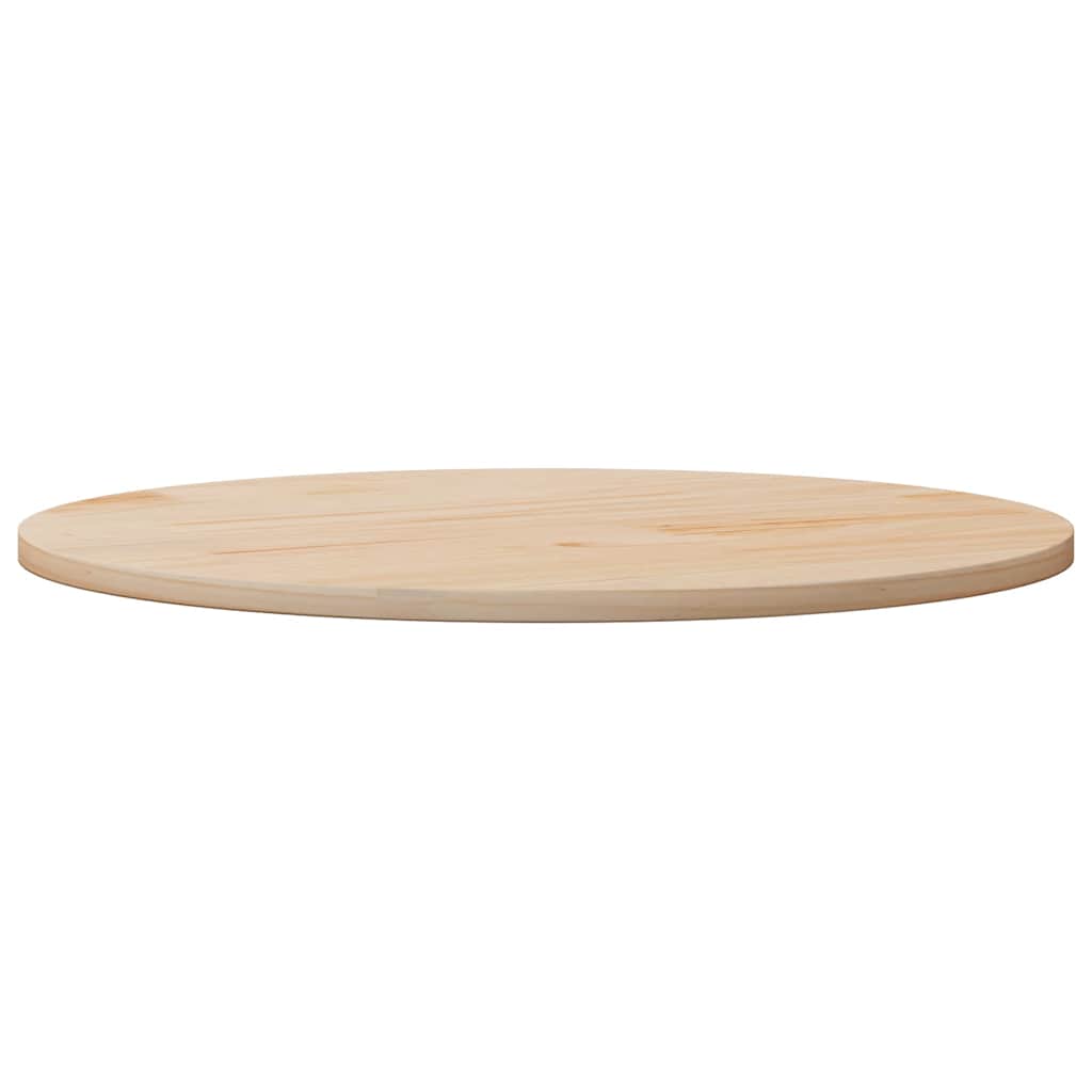 Tampo de mesa pinho maciço Ø90x2,5 cm