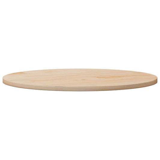 Tampo de mesa pinho maciço Ø90x2,5 cm