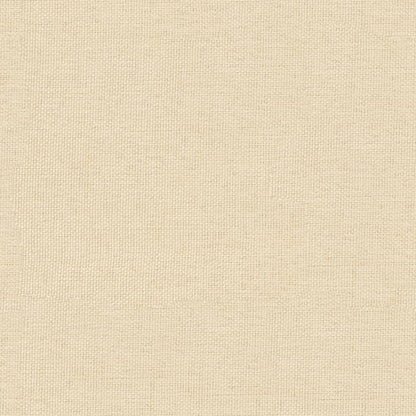 Cadeira de descanso com banco tecido cor creme