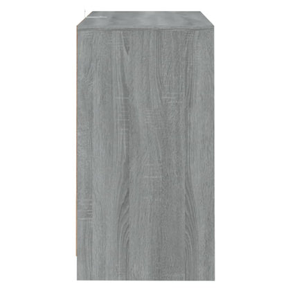 Aparadores 2 pcs 70x41x75 cm derivados de madeira cinza sonoma
